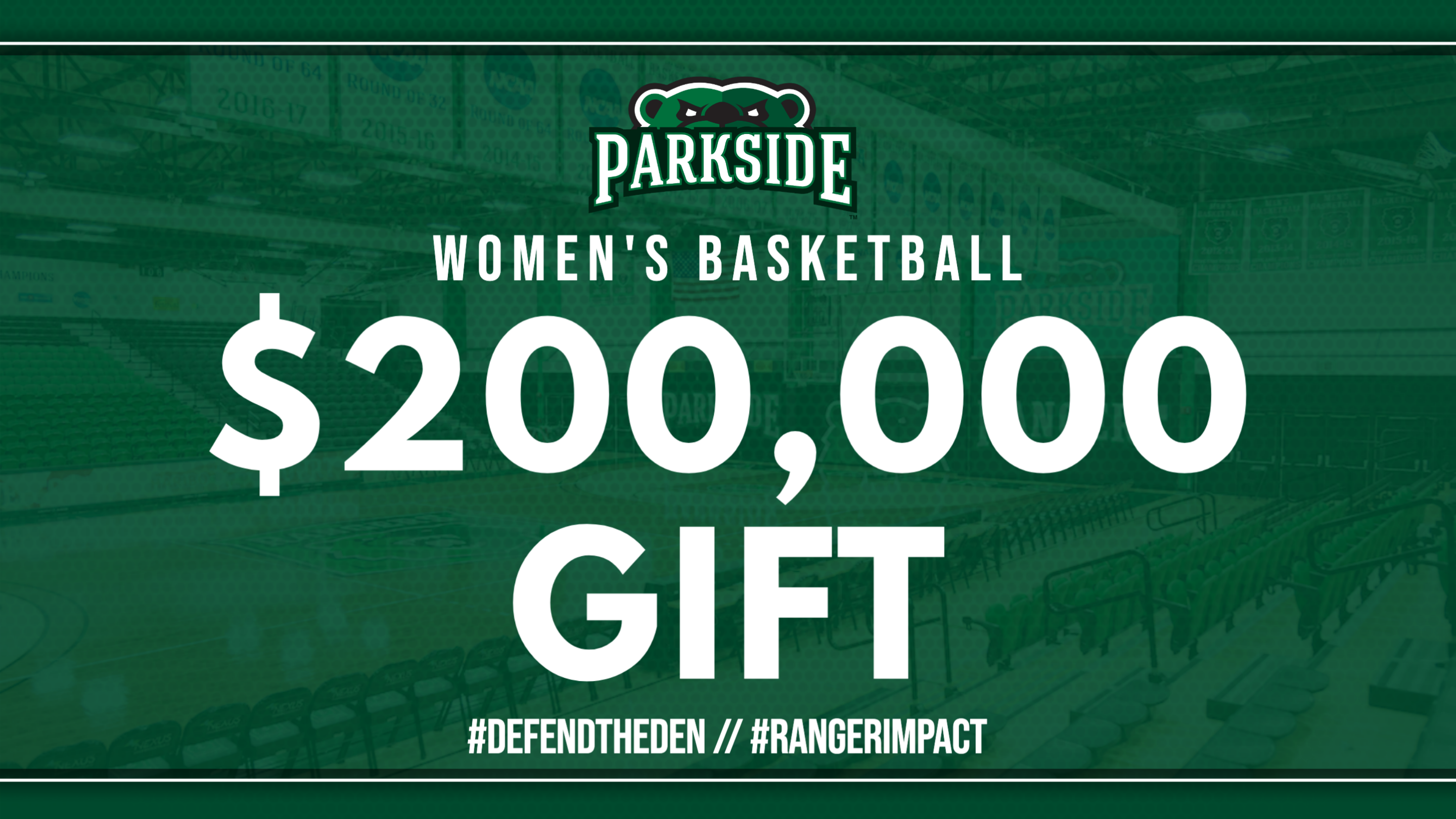 $200,000 donation to enhance Parkside Women’s Basketball Program