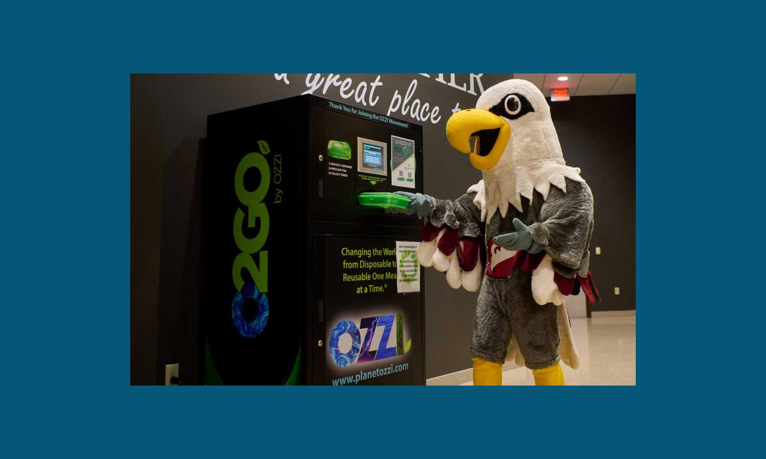 Going green: UWL celebrates a major sustainability milestone with OZZI