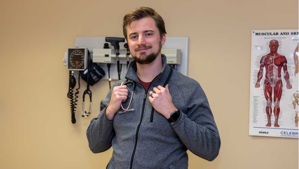 Photo of UW–La Crosse Physician Assistant Studies student Sam Weigel