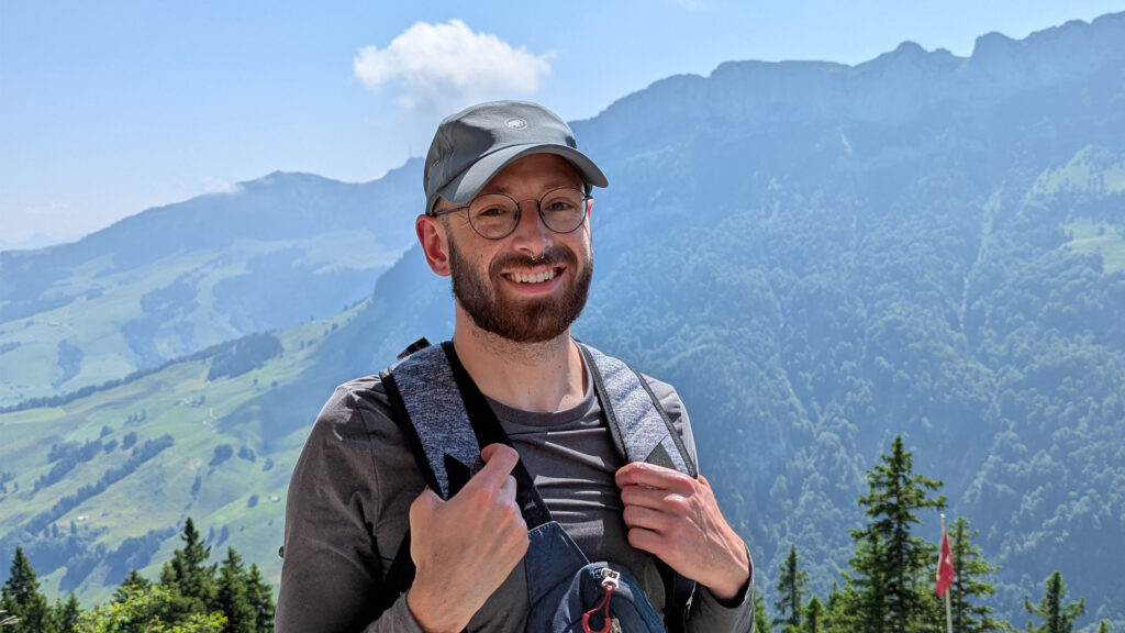 Photo of Luca Ciletti, a 2023 UW-Eau Claire graduate