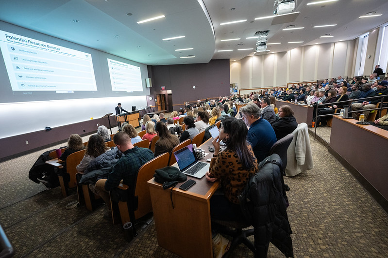 Photo of AI workshop at UW-Oshkosh
