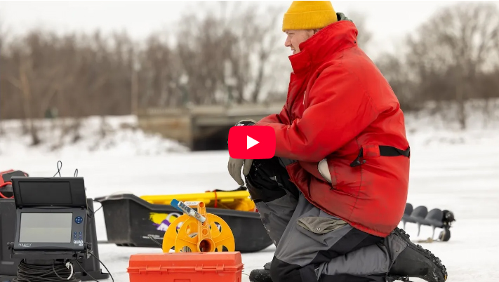 Frozen findings: UWL biology graduate studies fish winter behavior to inform habitat decisions