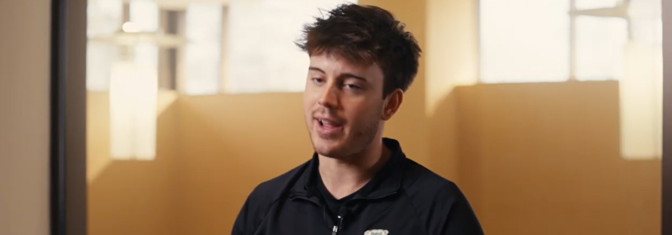 Photo of Brody, UW-Parkside student