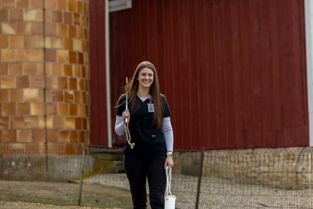 Photo: Mikayla Guldan, UWL OT student, will be working in a healthcare rural setting after graduation. Guldan accepted a scholarship that covers both years of tuition and books for the Occupational Therapy program. In return, she will commit one year after graduation to working at Emplify Health by Gundersen – Hillsboro Hospital.