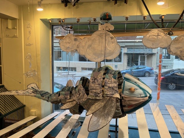 Photo: Interactive fish exhibit at the MCM (picture courtesy of the MCM)