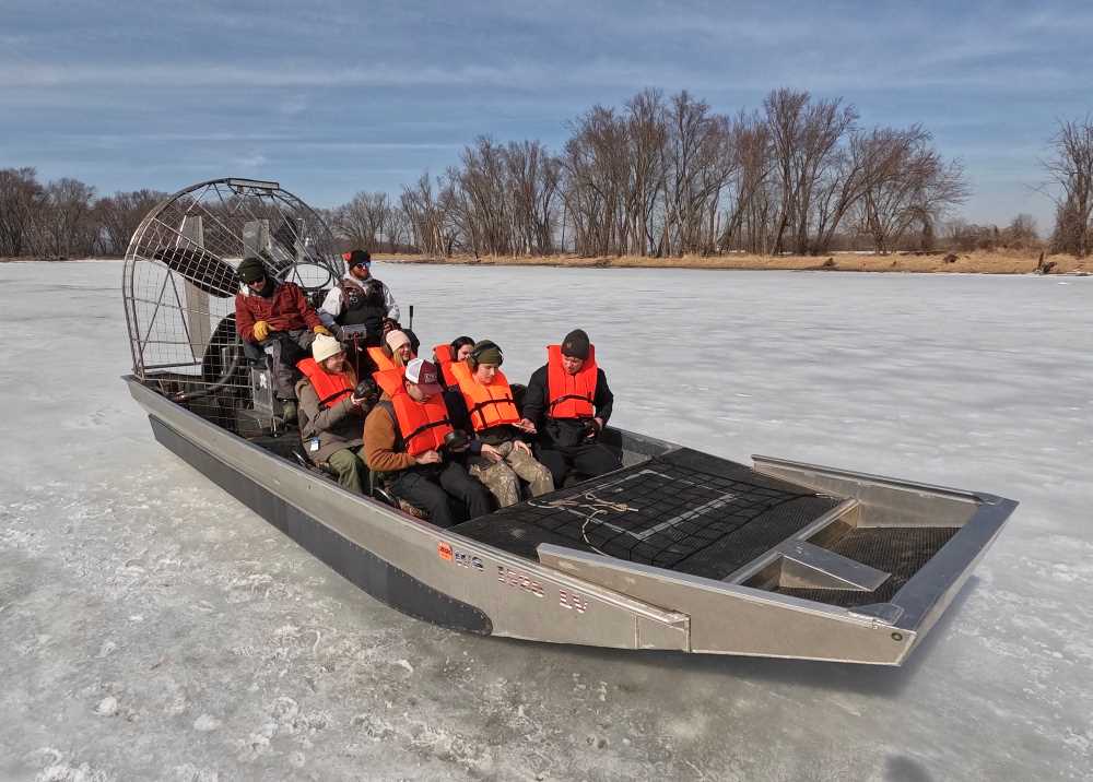 Lessons on the river: Students, wildlife experts team up to create interpretative signs on Hintgen Island