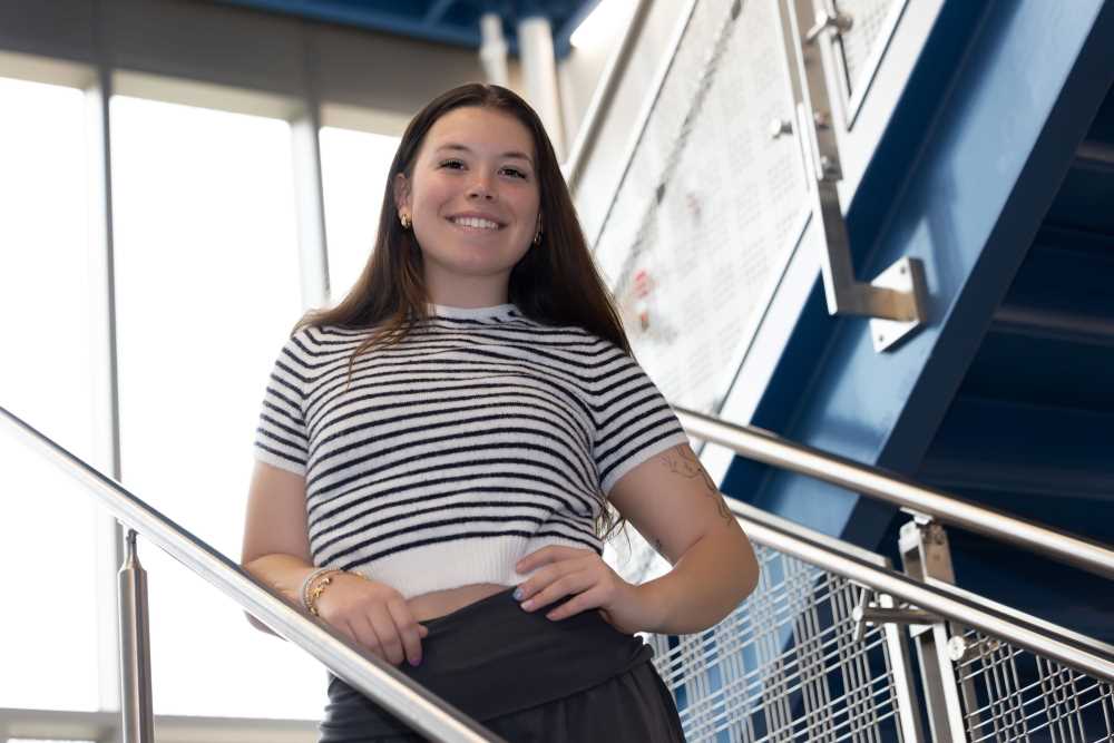 Finding her team: UWL’s Samantha Brown discovers community, confidence through Rec Sports