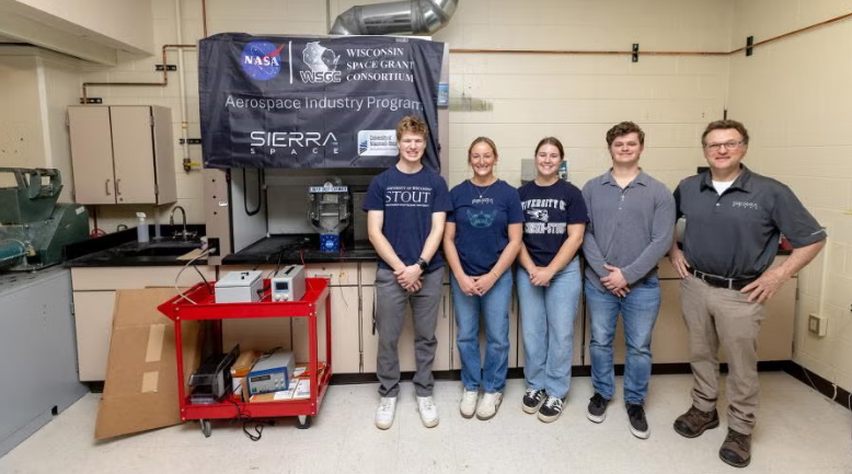 Engineering students support Sierra Space’s lunar testing system
