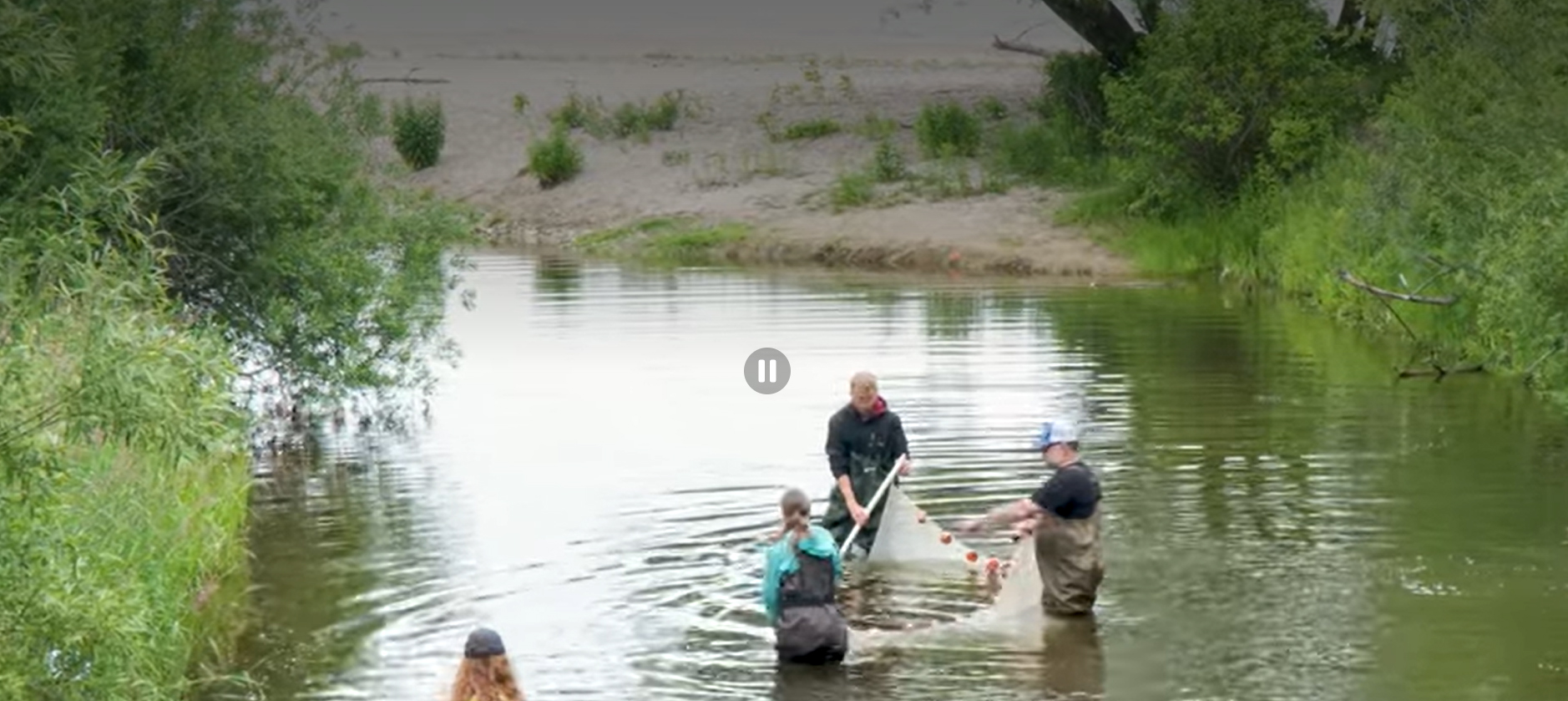 Screenshot of UW-Green Bay freshwater research