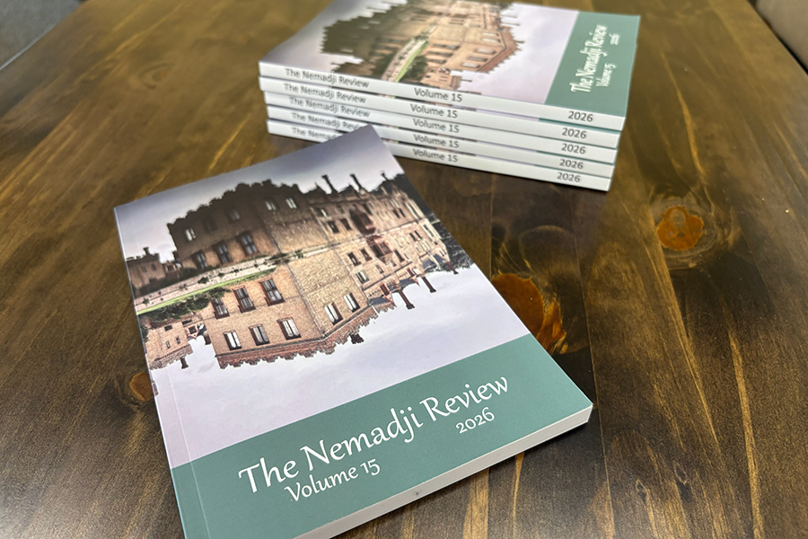 Photo: Published annually each spring, The Nemadji Review is a student-run literary magazine that showcases creative and scholarly work from UW-Superior students as well as alumni, community members and undergraduate contributors from other colleges. (UW-Superior)