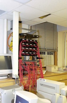 Lack of Telecommunications Closet