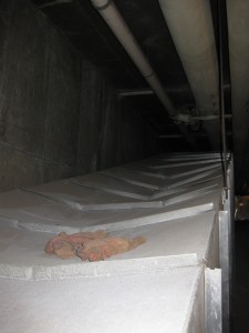 Collapsed Ductwork