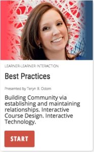 Best Practices: Building community with interactive course design