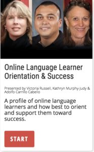 Online Language Learner Orientation & Success