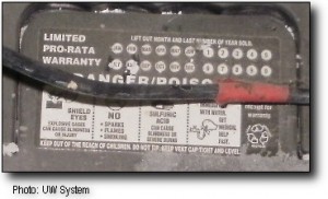 Lead acid battery