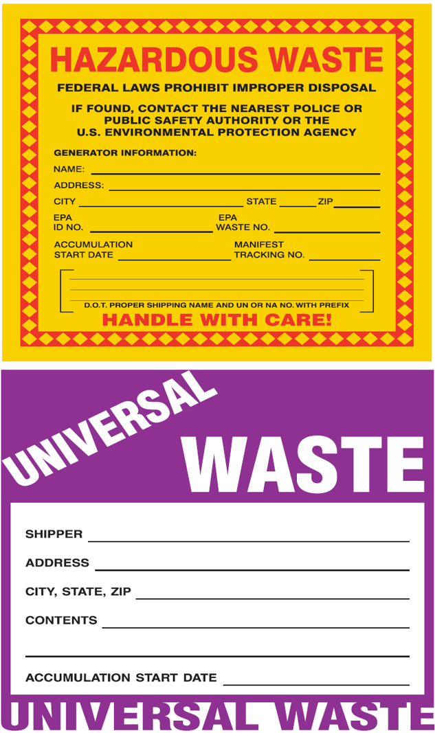 Hazardous Material Identification Guide Chart