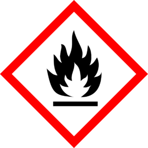 GHS flammable symbol