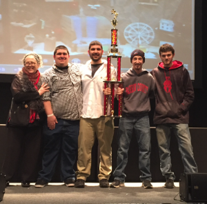 19_UWColleges_BarronCounty_Rube Goldberg Team - Trophy