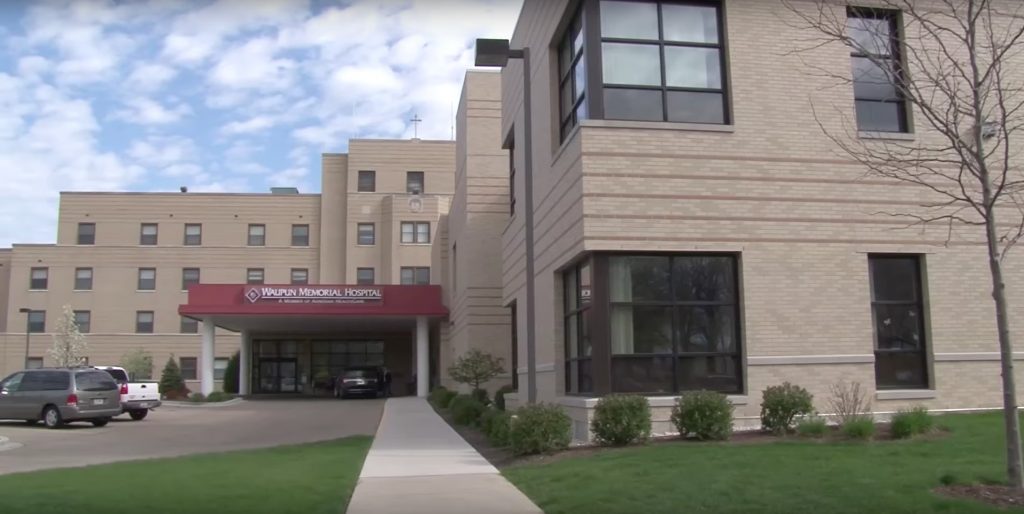 Waupun Memorial Hospital, one of the locations where the first residents will eventually be placed.