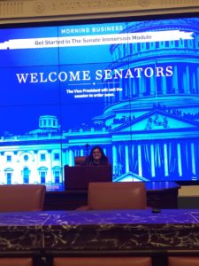 Photo of Bianca Ruffolo at the 2017 Newman Civic Fellows National Conference in Boston