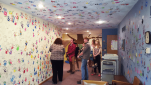 Photo of Wisconsin Express students at an event in Janesville. COURTESY OF AHEC