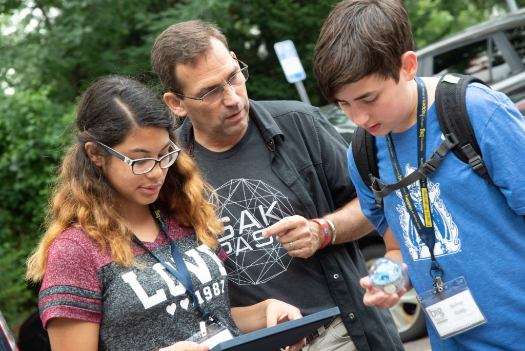 Photo of Blugold Coding Day Camp attendees