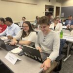 This photo was taken of participants at the October 27, 2023, University of Wisconsin System Shared Governance Council meeting at the Pyle Center in Madison. 