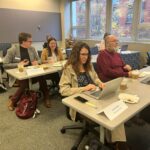 This photo was taken of participants at the October 27, 2023, University of Wisconsin System Shared Governance Council meeting at the Pyle Center in Madison. 