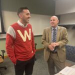 This photo was taken of participants at the October 27, 2023, University of Wisconsin System Shared Governance Council meeting at the Pyle Center in Madison. 