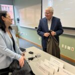 Participants at the February 2, 2024, Universities of Wisconsin Shared Governance Council meeting at the Pyle Center on the University of Wisconsin-Madison campus.