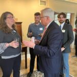 Shared Governance Council reception at Brittingham House in Madison on May 2, 2024