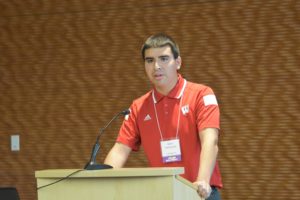 2017 Alliant Energy/Errol B. Davis, Jr. Award Kevin Hernandez Speaking Photo