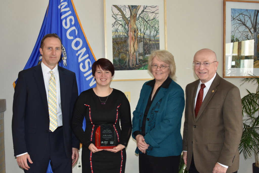 From left: Robert Durian, Kolbi Lackey, Karen Schmitt, Ray Cross