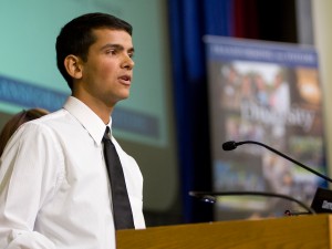 UW-Eau Claire student Isaac Borofka-Webb