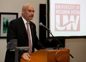 UW-Platteville Chancellor Dennis Shields