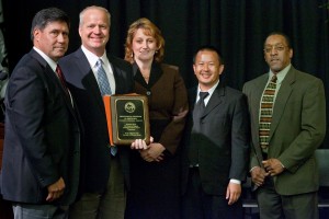 Regent Manydeeds with UW-Green Bay Professional Program in Education members