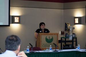 UW-Green Bay Library Director Paula Ganyard talks about an upgrade to the Cofrin Library