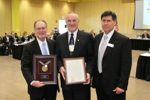 UW-Eau Claire Chancellor Brian Levin-Stankevich receives Resolution of Appreciation