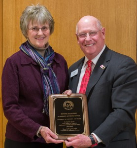 Bonnie Isaacson and Regent Higgins