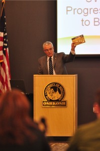 UW-Oshkosh Chancellor  Richard Wells 