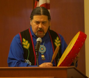 Andy Gokee, director of the Native American Center at UW-Stevens Point and a member of the Red Cliff Band of Lake Superior Chippewa. 