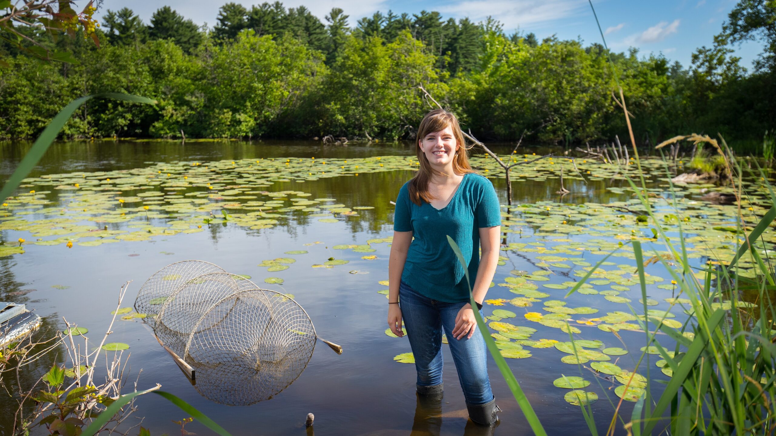 UW-Stevens Point biology student Mara Hathaway