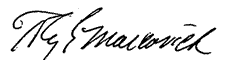 Marcovich signature