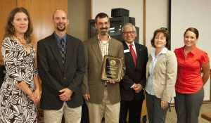 UW-Platteville Dept of Biology with Regent Vásquez