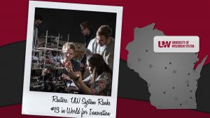 Reuters: UW System ranks #13 in the world for innovation