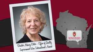 Director Maury Cotter - UW-Madison's Office of Quality Improvements earns international recognition