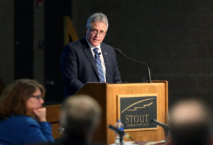 Photo of UW-Stout Chancellor Bob Meyer