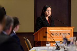 Claudia Guzmán Speaking