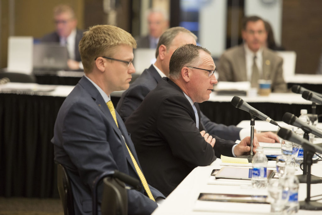 Photo of (far left) Timothy Nelson, Director of Research and Innovation for Mayo Clinic