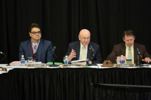 Photo of UW System President Ray Cross speaking